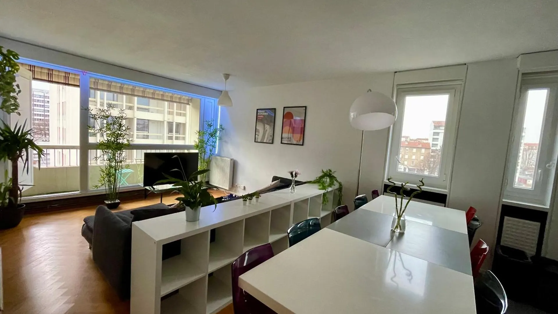 Bngo I Le Spacieux I 12 Personnes, 5 Chambres, 2 Salle De Bain, Parking Prive, Wc Separe, Wifi Villeurbanne Apartment